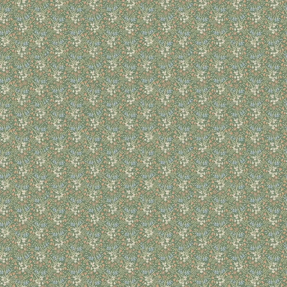 Tapet New Heritage Bella 4814 Grön Blommig