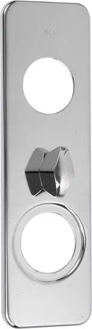 ASSA 4294-70 Vredskylt 70 x 230 mm Blankkrom