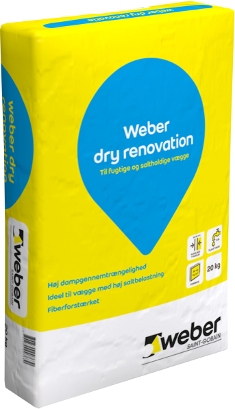 KÄLLARPUTS WEBER WEBER DRY RENOVATION 20KG