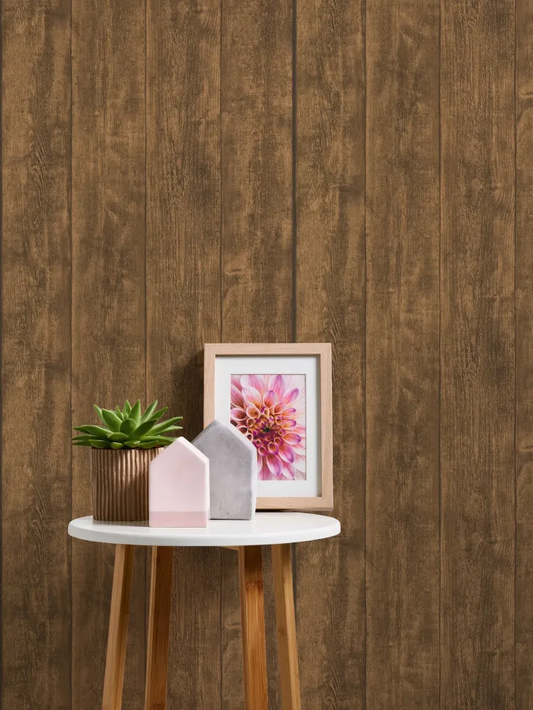 Living Walls Best of Wood´n Stone III T8823 Tapet brun
