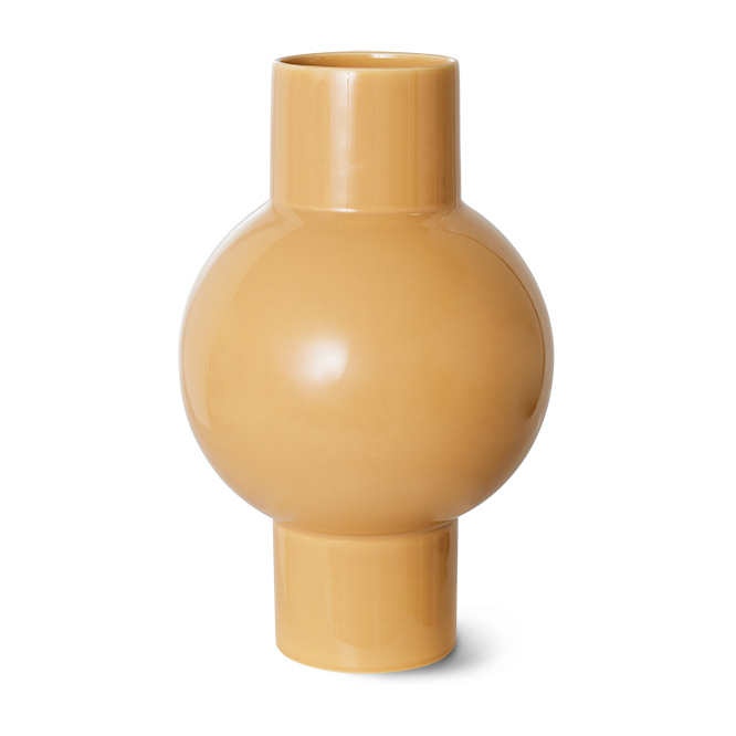Ceramic vas medium 32 cm, Cappuccino