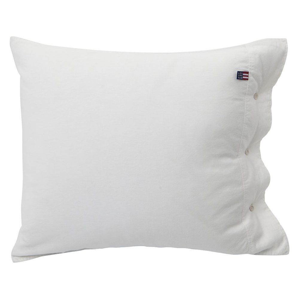 Icons Poplin örngott 65x65 cm, White