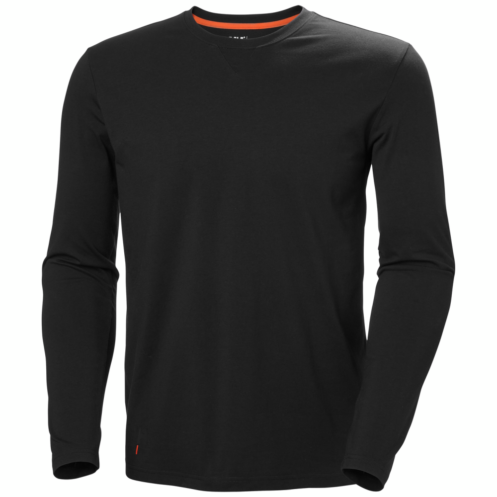 T-SHIRT 79242 EVO LÅNGÄRMAD SVART 4XL
