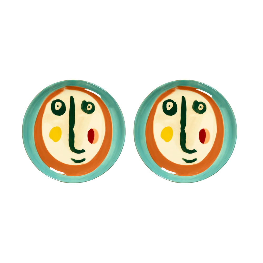 Ottolenghi Feast tallrik S Ø19 cm 2-pack, Face nr 2