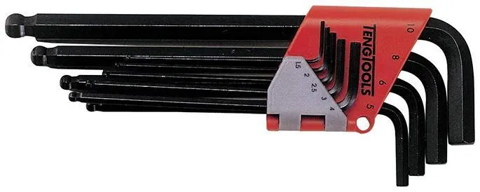 Teng Tools 112260104 Insexnyckelsats 9 st. 1,5-10 mm