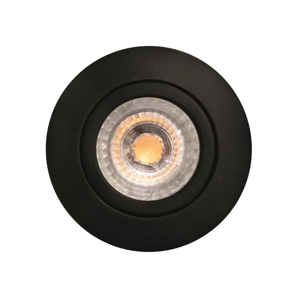 Scan Products Luna Low Profile 2.0 Downlight 2,7k, 83lm, svart 2,7K