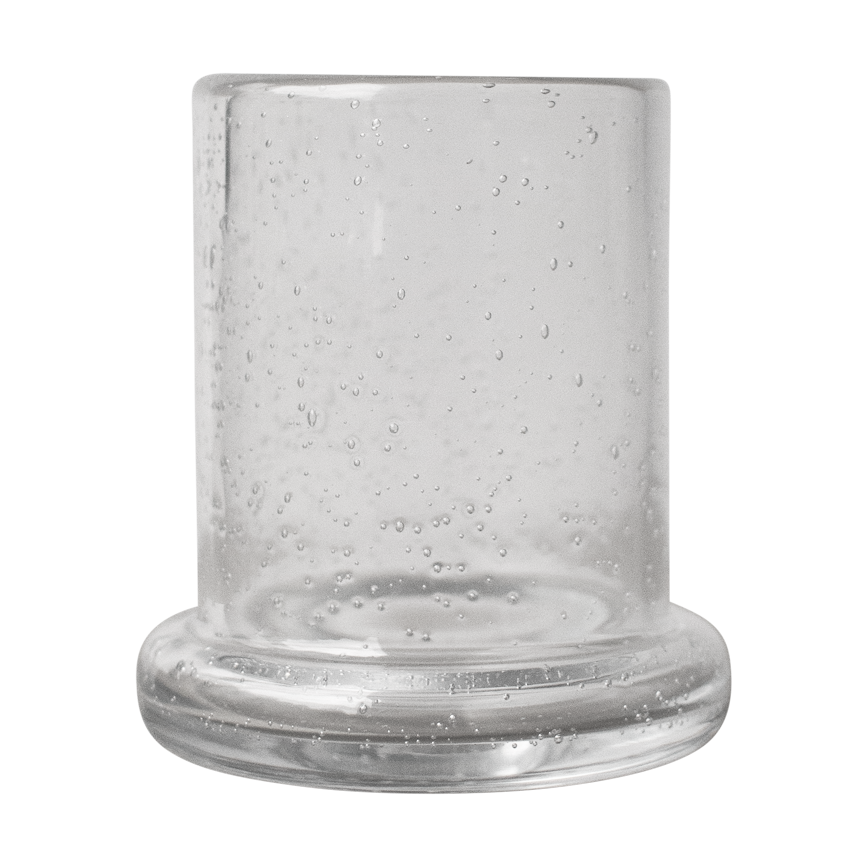 Bubble ljuslykta Ø10 cm, Clear