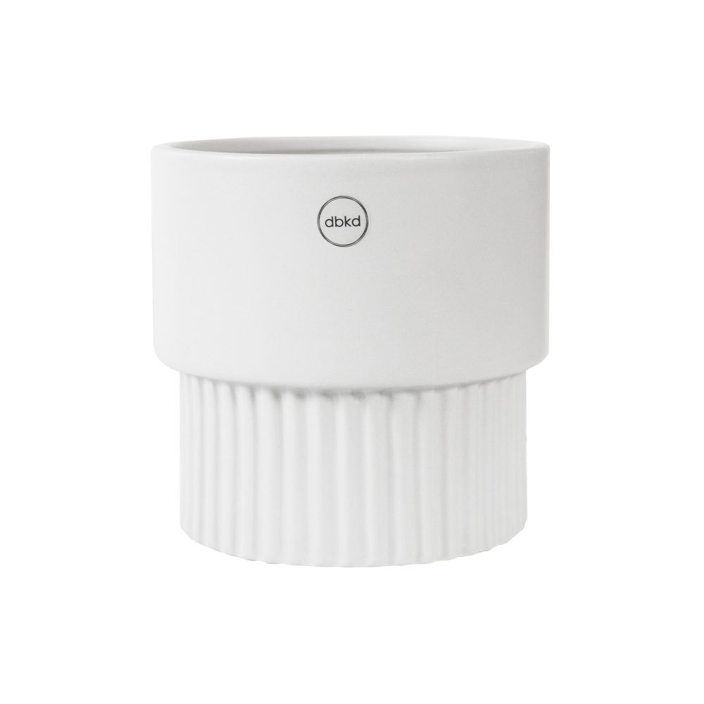Front kruka Ø16, White