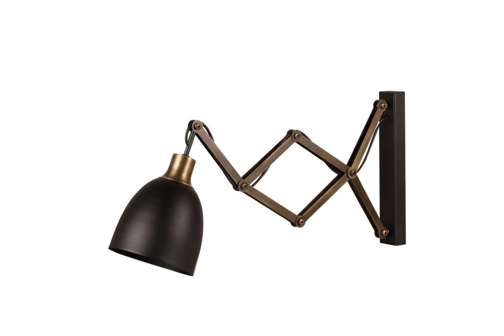 Vägglampa Sugana Lyra Svart / Vintage