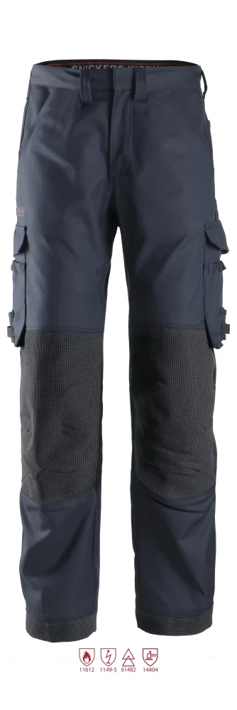 Snickers Workwear 6362 ProtecWork Arbetsbyxa marinblå 64