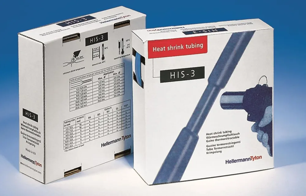 Hellermann Tyton HIS-3 Krympslang 9/3 mm, 5 m Röd