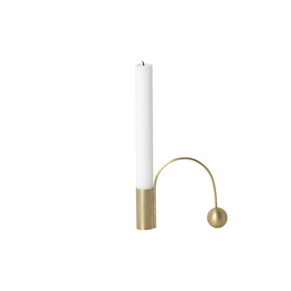 Balance mässing ljusstake, kronljus