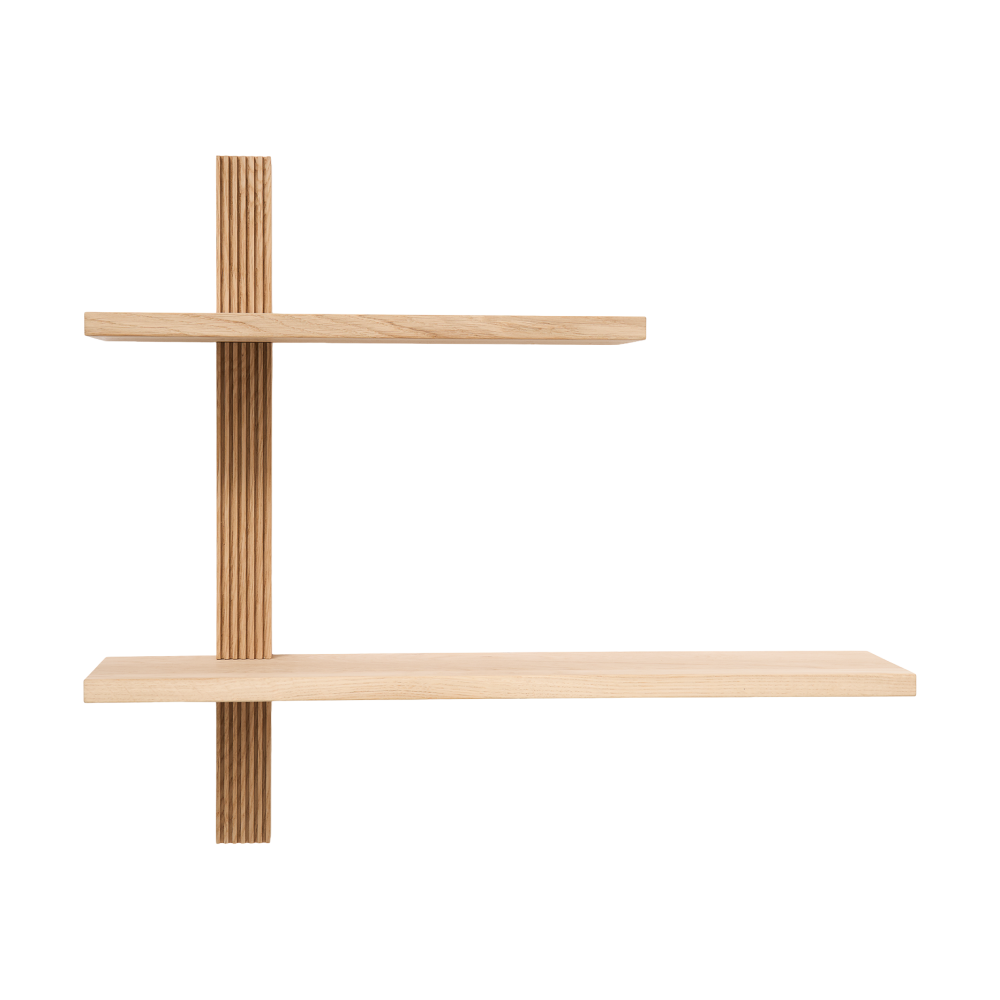 Phase vägghylla, Oak, 68x18x55 cm
