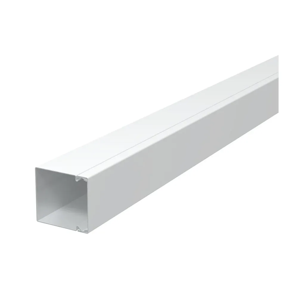 Obo Bettermann 6248667 Matarkanal elförzinkad, polarvit, 2 m 200 x 60 mm