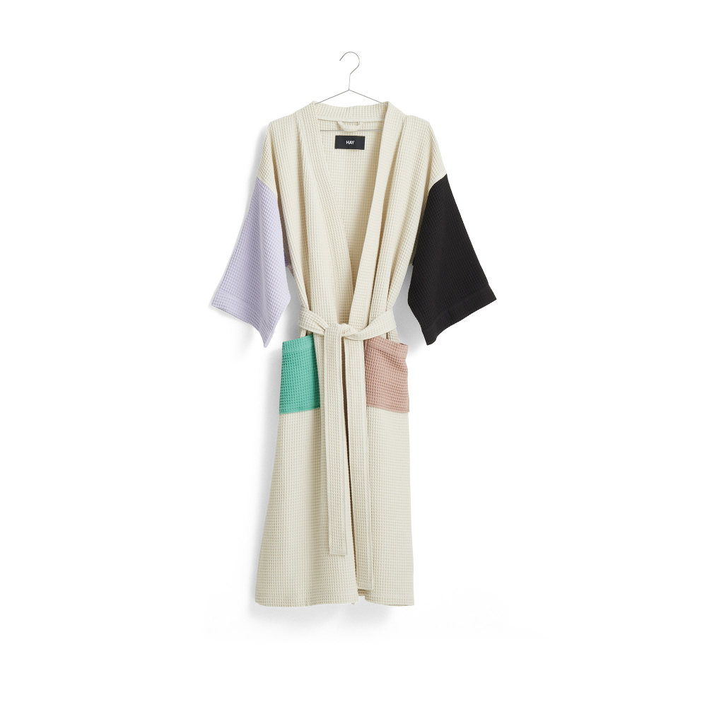Waffle badrock, Off white-multi one size
