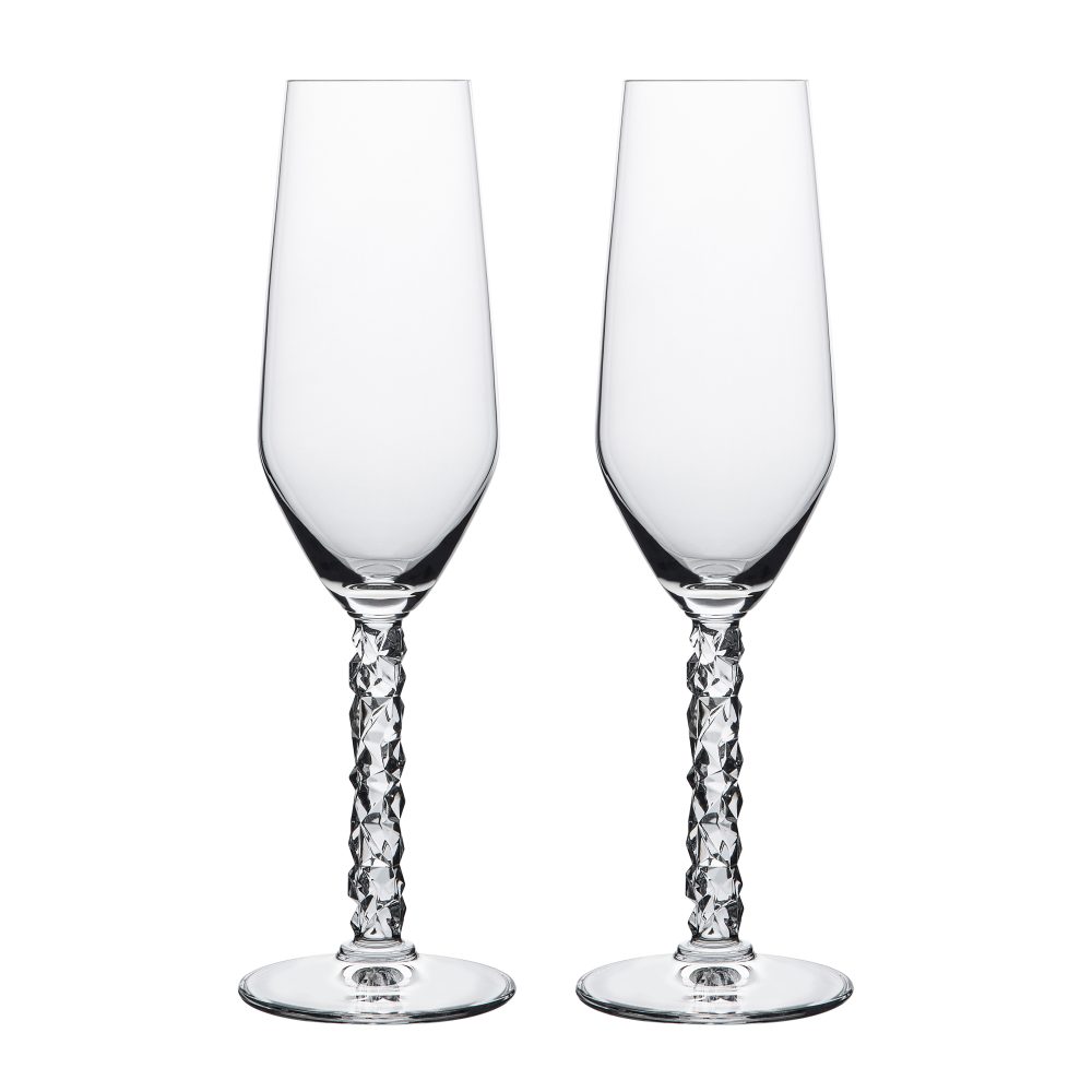Carat champagneglas 24 cl 2-pack, Klar