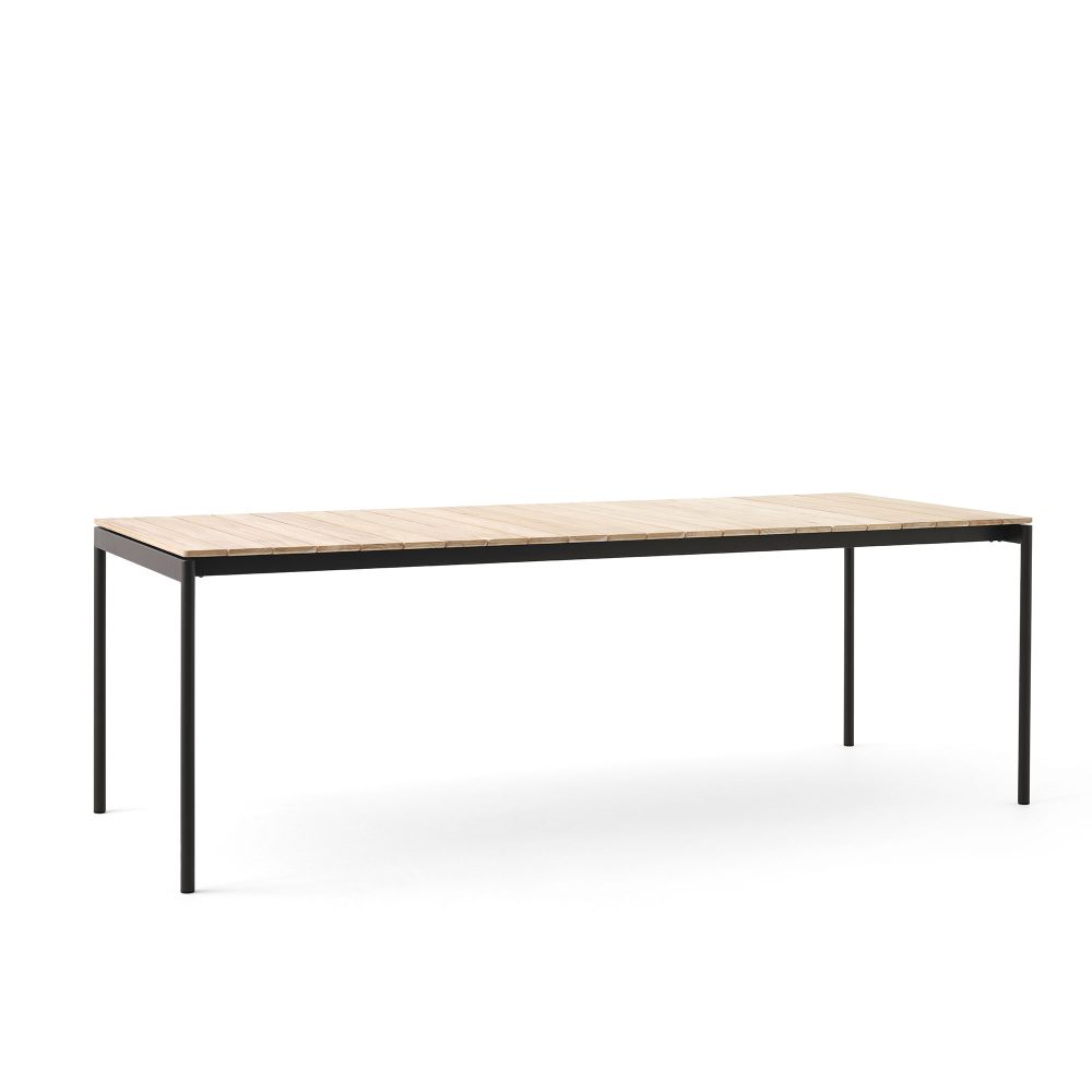 Ville AV26 bord large 220x90 cm, Warm black