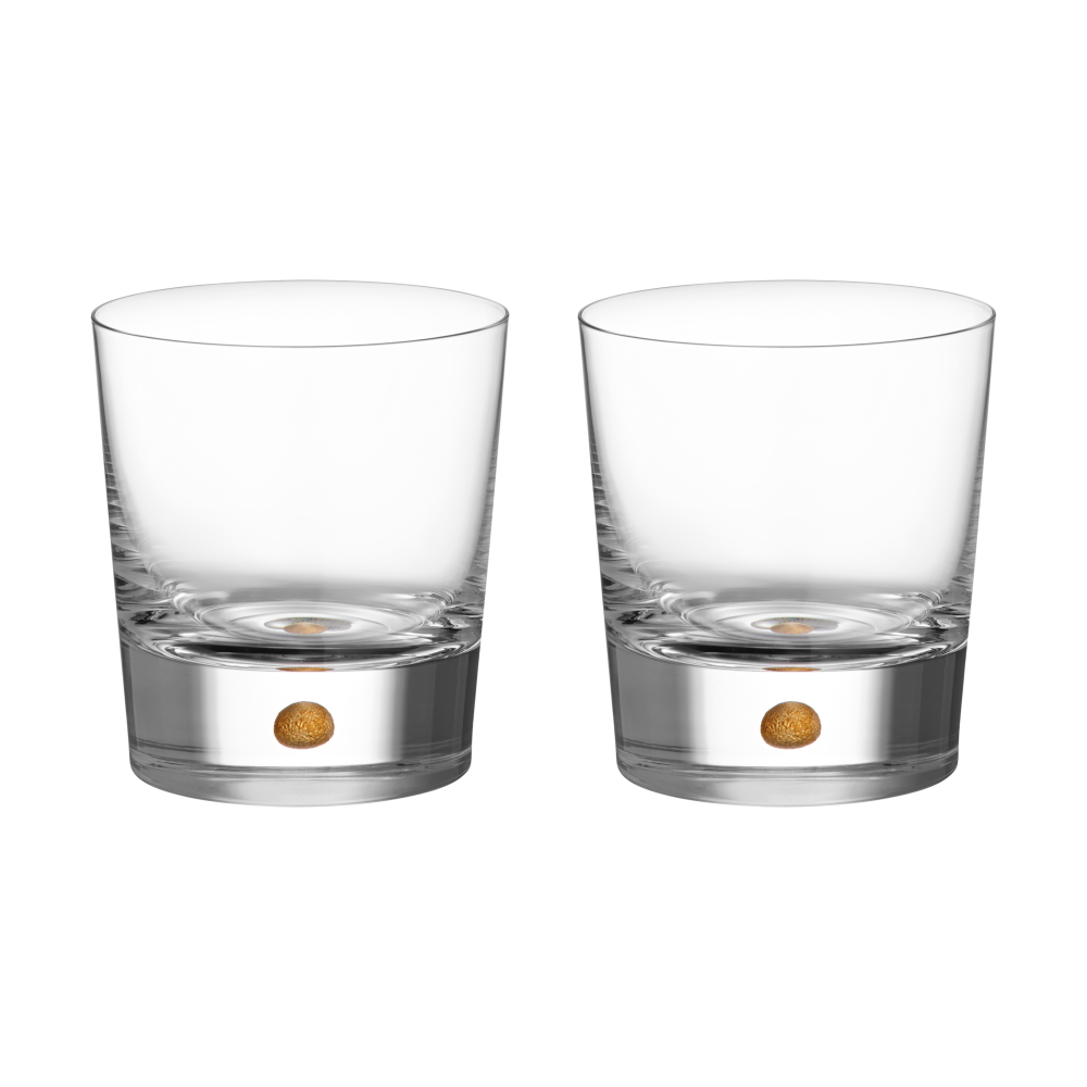 Intermezzo double old fashioned 40 cl 2-pack, Guld