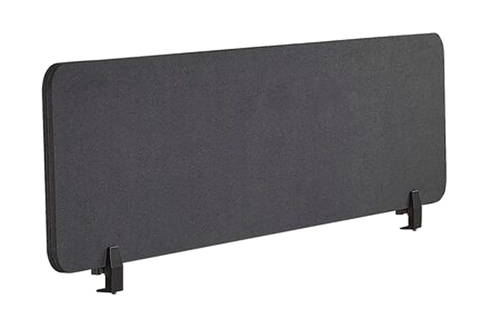 Avskärmning för skrivbord 160x40 cm grå WALLY