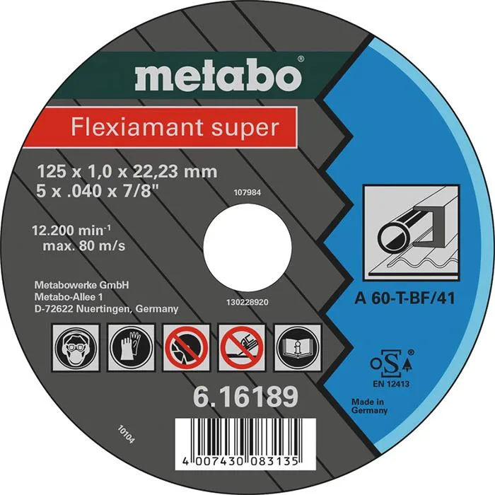 Metabo 616188000 Kapskiva