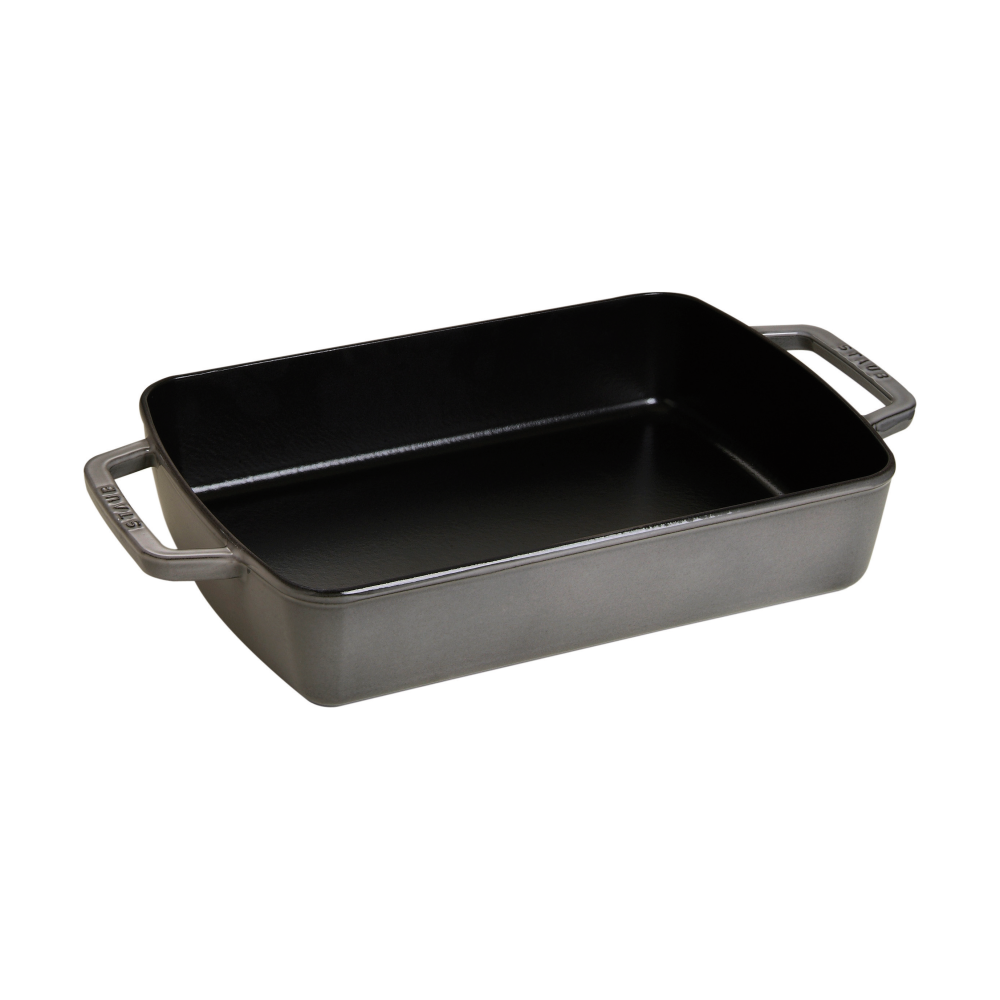 Staub Specialities ugnsform 30x20 cm, Grafitgrå