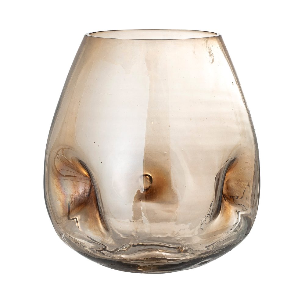 Ifza glasvas 20 cm, Brun