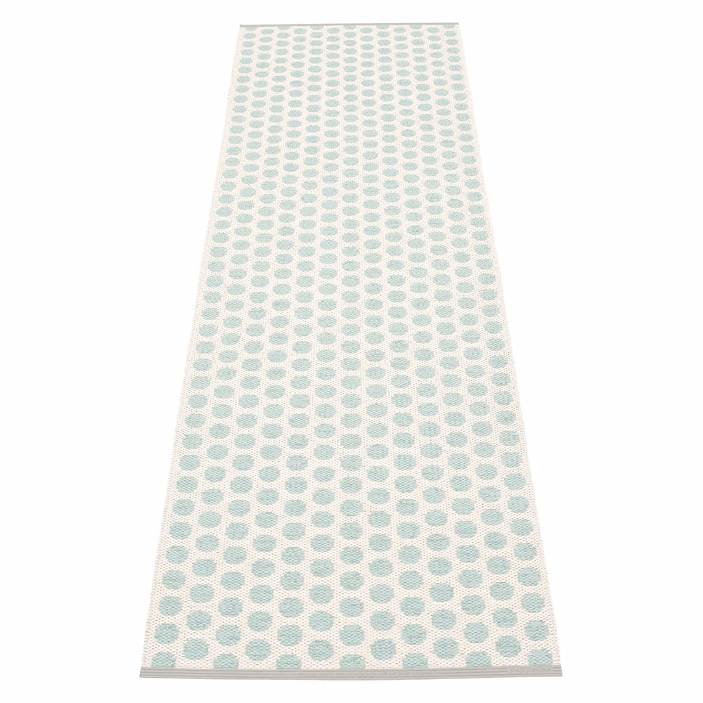 Noa Matta 70x250 cm, Pale Turquoise/Vanilla