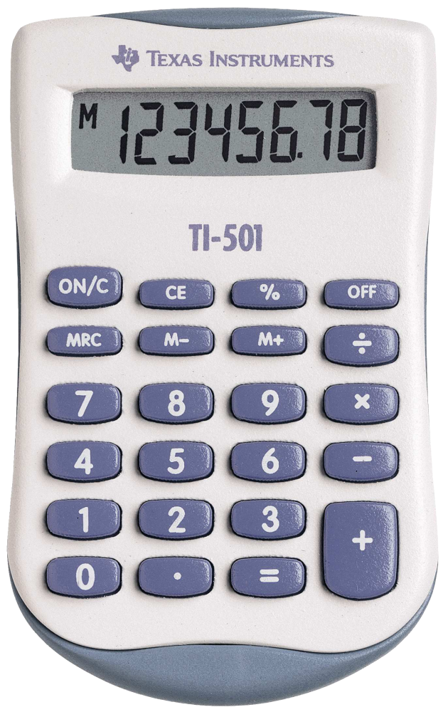 MINIRÄKNARE TEXAS INSTRUMENTS TI-501