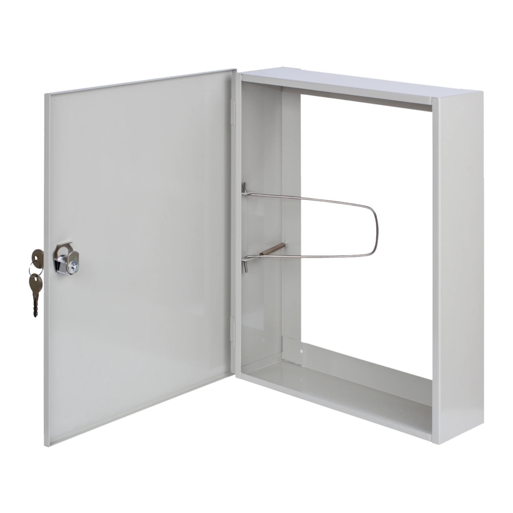 Alarmtech Dokumentskåpet A4 Plåt 375x293x90mm Vit