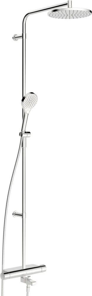 Oras Optima Style 7193N-80 Takduschset 150 c/c Borstat stål