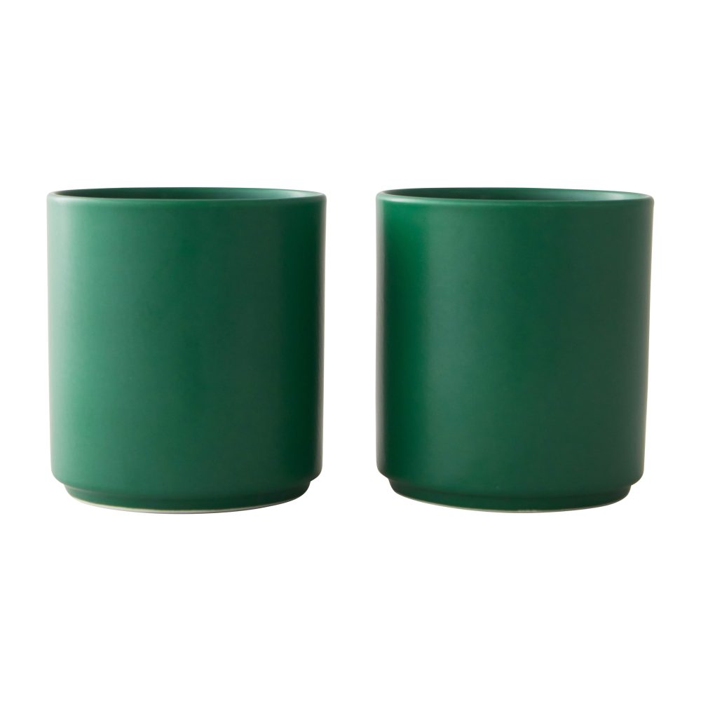 Design Letters favoritkopp 25 cl 2-pack, Grass green