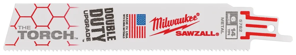 Milwaukee TORCH Tigersågblad 10T, 5-pack 150 mm