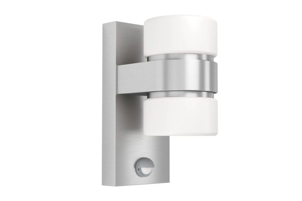 Vägglampa Utebelysning Eglo Atollari Silver/Vit