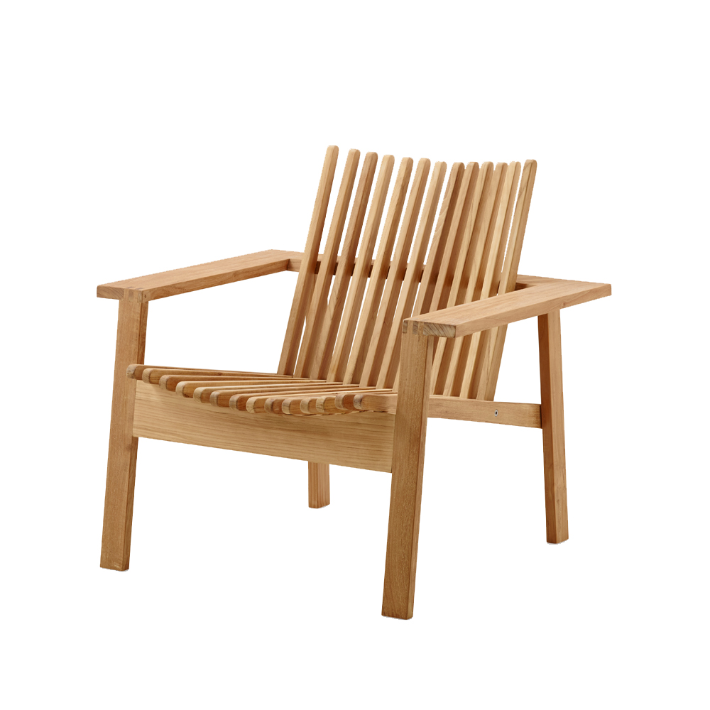 Amaze loungestol, Teak