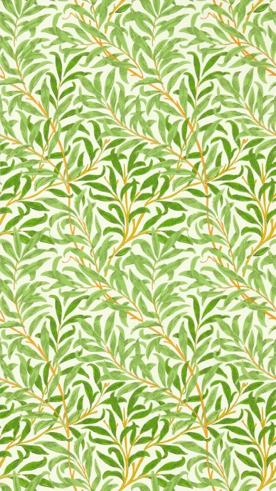 Morris & Co - Willow Bough Leaf Green Cornubia Wallpapers