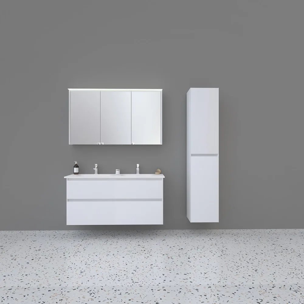 Badrumsmöbel Loft Dubbel 120x45cm | Stuvbutiken - Bild 3