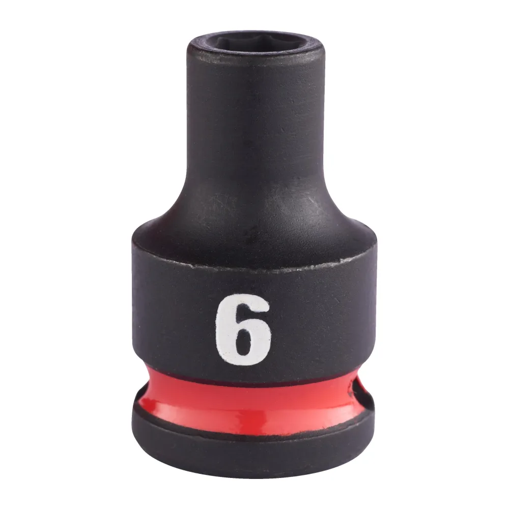 Milwaukee 4932480274 Krafthylsa 3/8", SHOCKWAVE, standard 17 mm