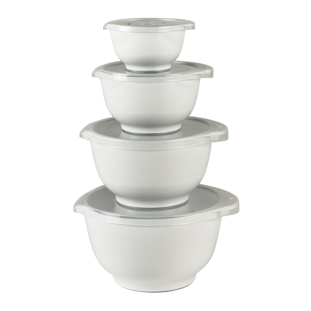 Margrethe skålset mini 4-pack, Vit