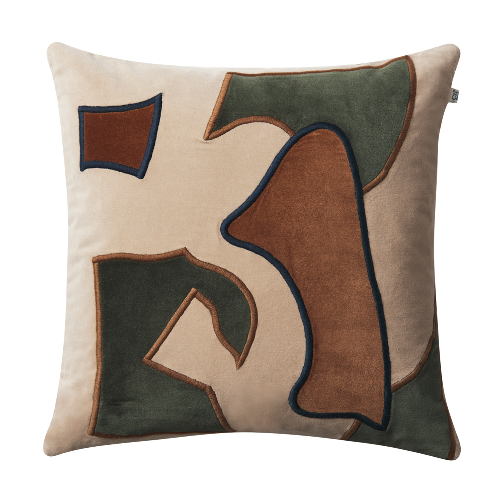 Dori kuddfodral 50x50 cm, Beige-multi