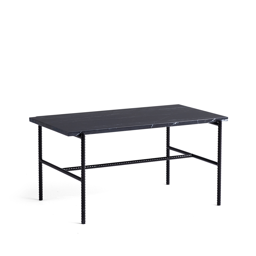 Rebar soffbord 80x49x40,5 cm, Black marble-black