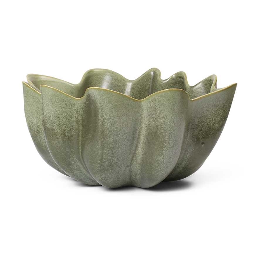 Nium skål Ø22 cm, Dark Sage