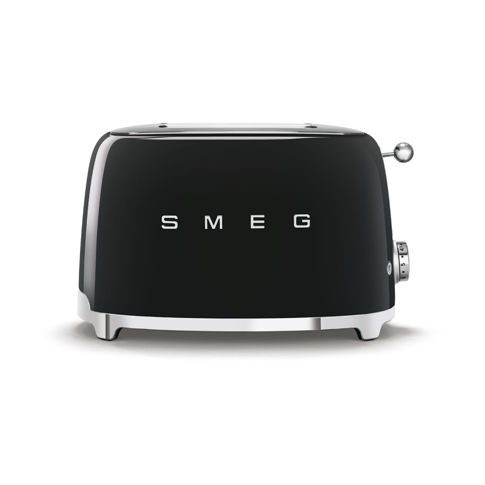 Smeg 50's Style brödrost 2 skivor, Svart