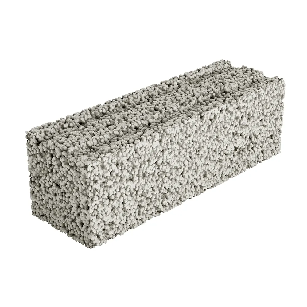 Murblock Bas 190x190x590mm Spårad från Finja