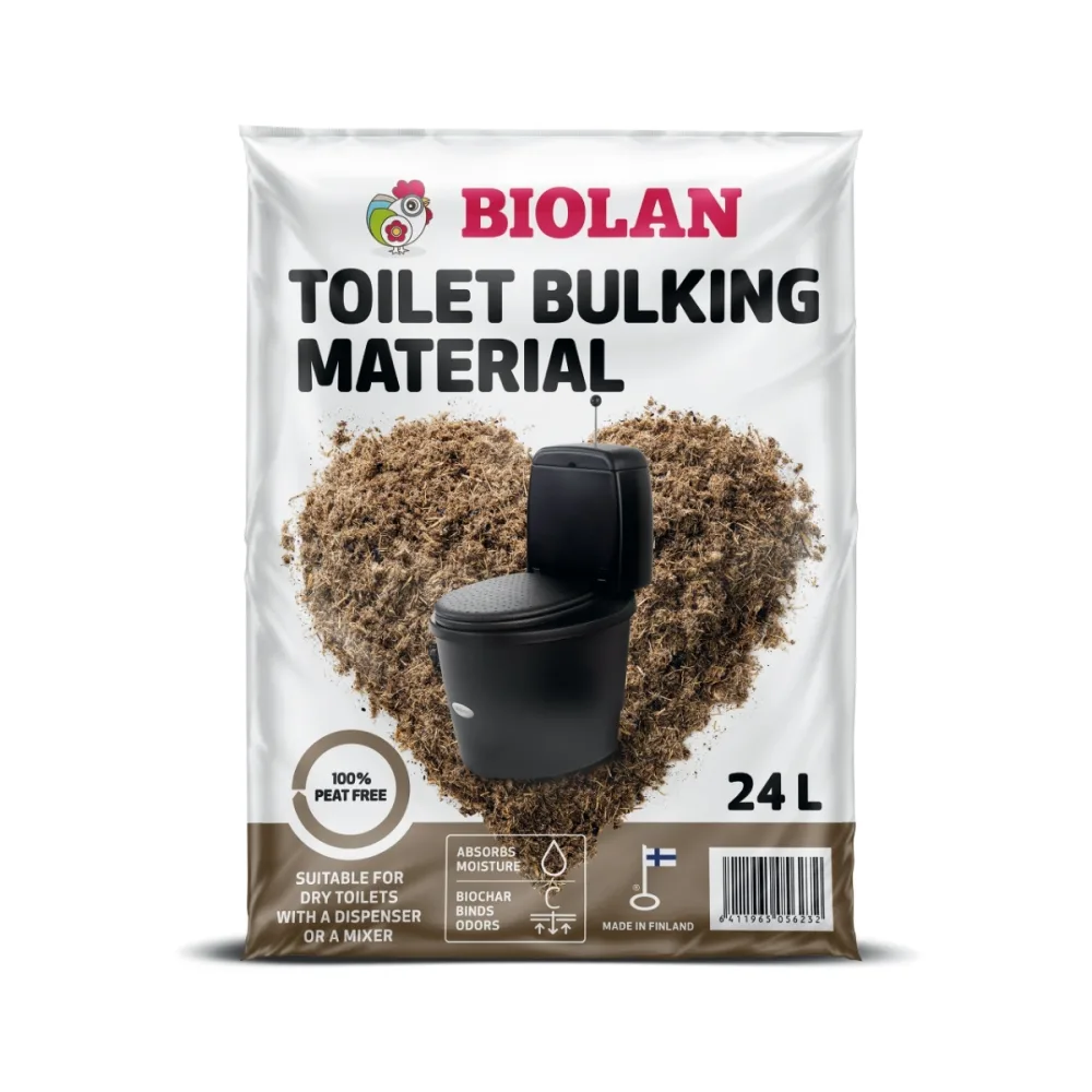 Köp Biolan Strömaterial 24L För Fritidstoalett | Snabb Leverans