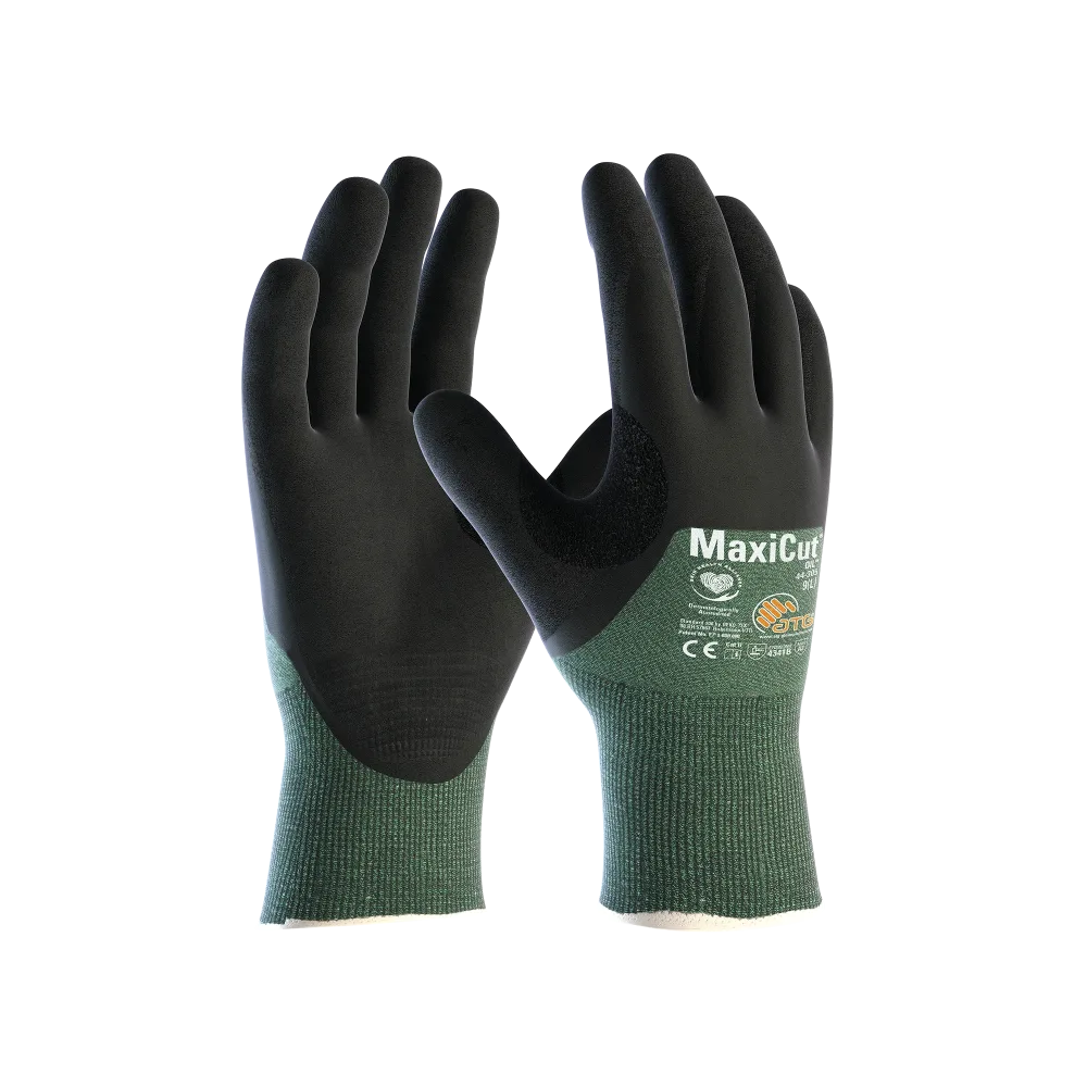 ATG MaxiCut Oil 3B 44-305 Skärskyddshandske mörkgrön 9