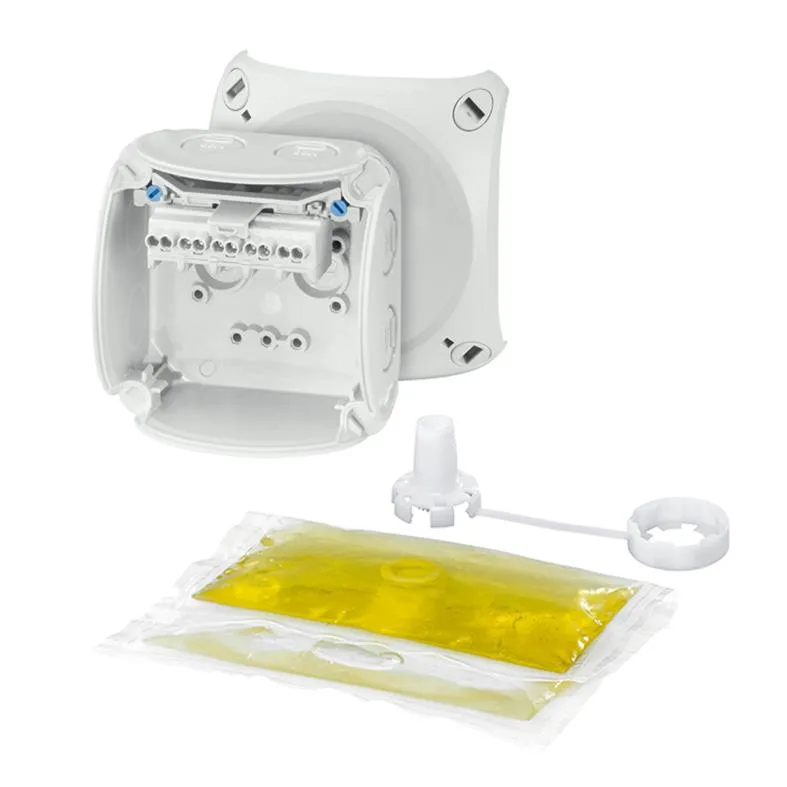 Hellermann Tyton WP 1006 G Kopplingsdosa polykarbonat med tvåkomponentsgel 130 mm, 10 mm²