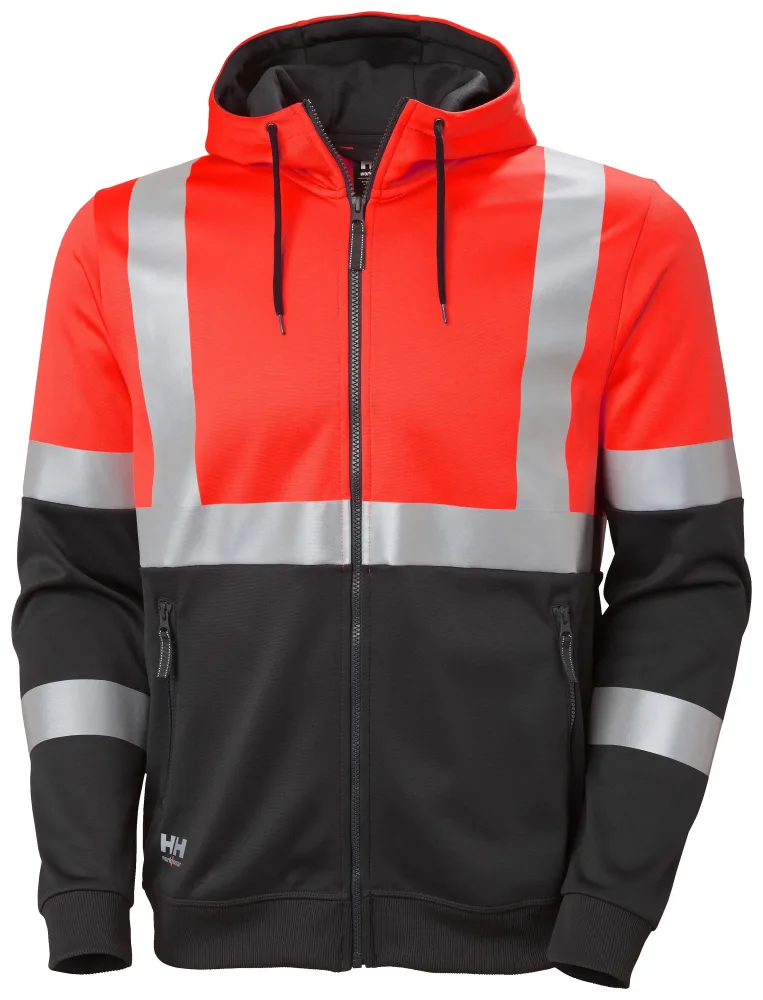 Helly Hansen Workwear Addvis 79259_269 Luvtröja orange/svart 4XL