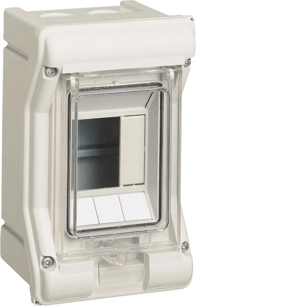 Hager VE112PN Kapsling utomhus, IP65 1 x 12 moduler