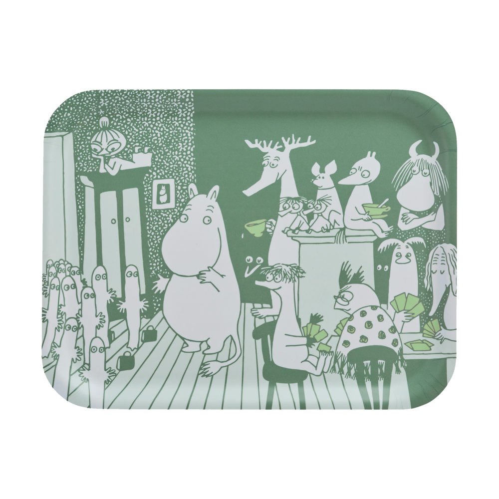 Mumin bricka 28x36 cm, Room for all