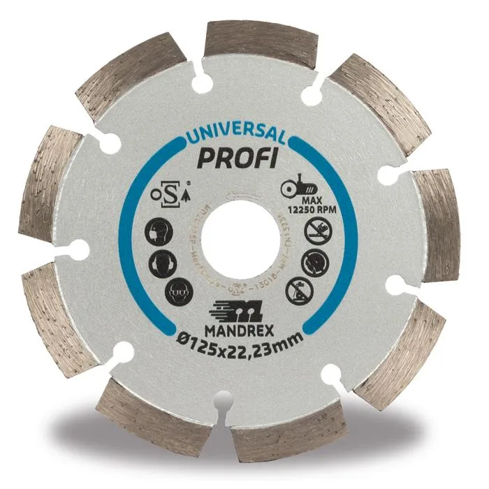 Mandrex Universal Profi Diamantkapskiva 115 mm